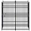 vidaXL Outdoor Dog Kennel Steel 19.8 ftÂ¬â‰¤